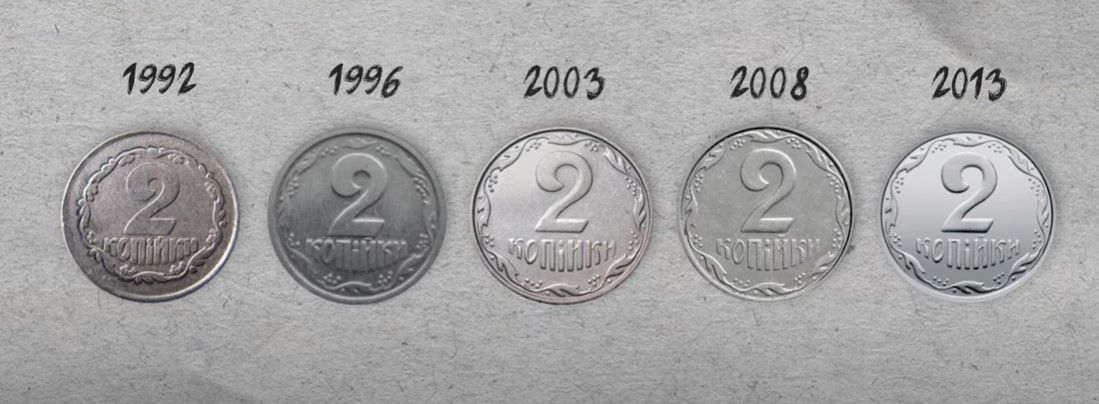 Копійки: кк змінювалися українські монети за роки Незалежності