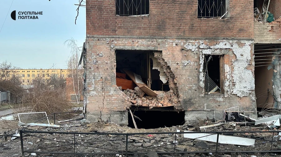 Атака на Полтавщину 24 березня: двоє загиблих, 11 потерпілих